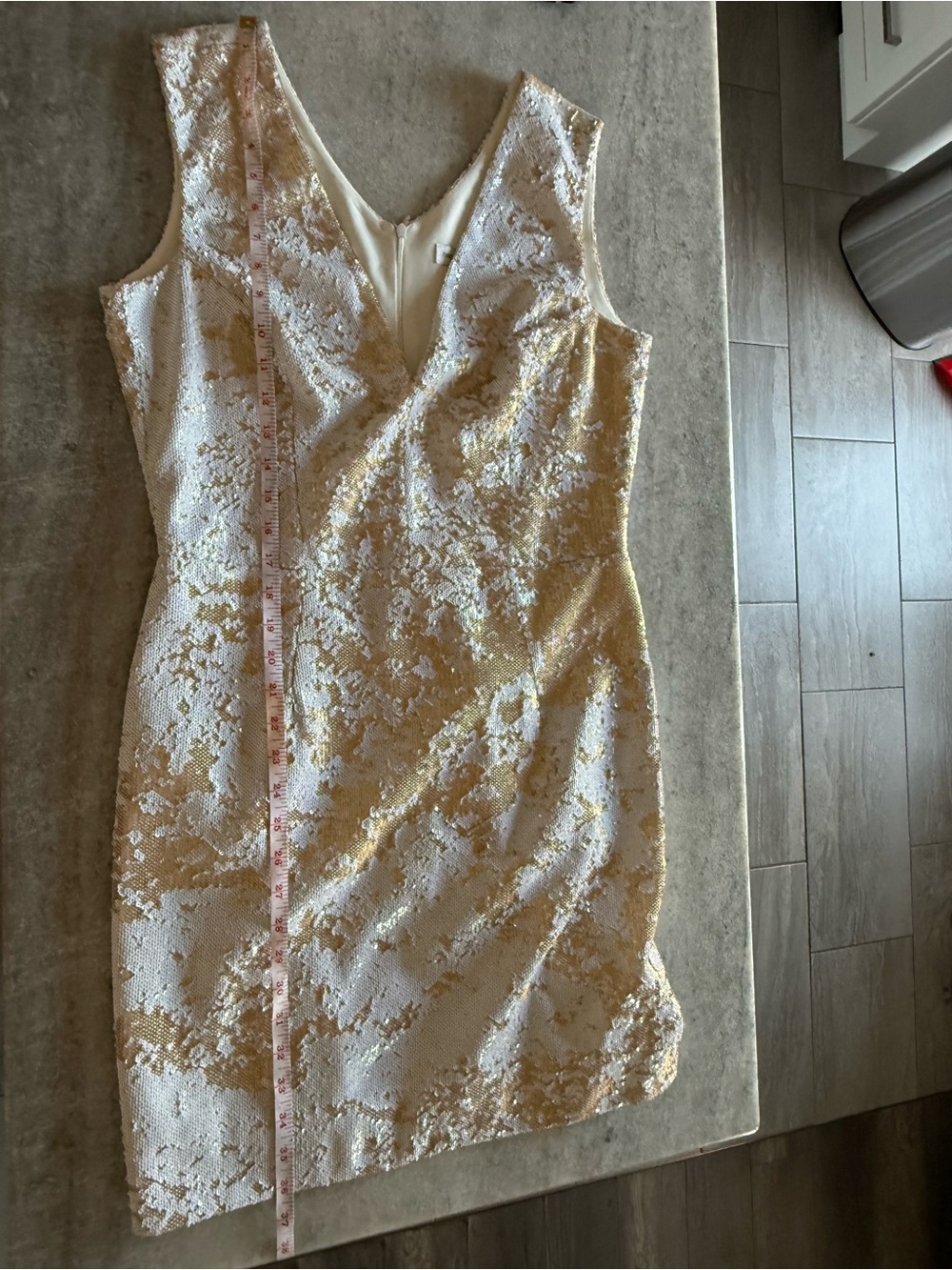 Dress the Population Cody sequin bodycon dress - size large - Picture 9 of 12
